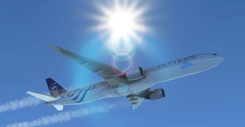 KLM "Skyteam livery" CaptainSim 777-300ER