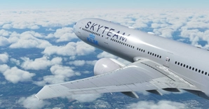 KLM "Skyteam livery" CaptainSim 777-300ER thumbnail 10
