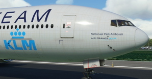 KLM "Skyteam livery" CaptainSim 777-300ER thumbnail 3