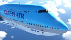Korean Air Boeing 747-8i no mirror thumbnail 6