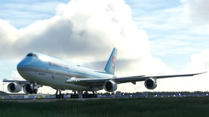 Korean Air Boeing 747-8i no mirror thumbnail 11