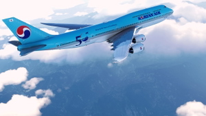 Korean Air Boeing 747-8i no mirror thumbnail 3