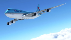 Korean Air Boeing 747-8i no mirror thumbnail 9