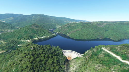 Lac et Viaduc de Villefort