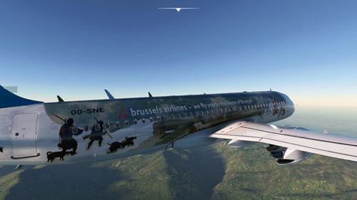 Livery Brussels Airlines