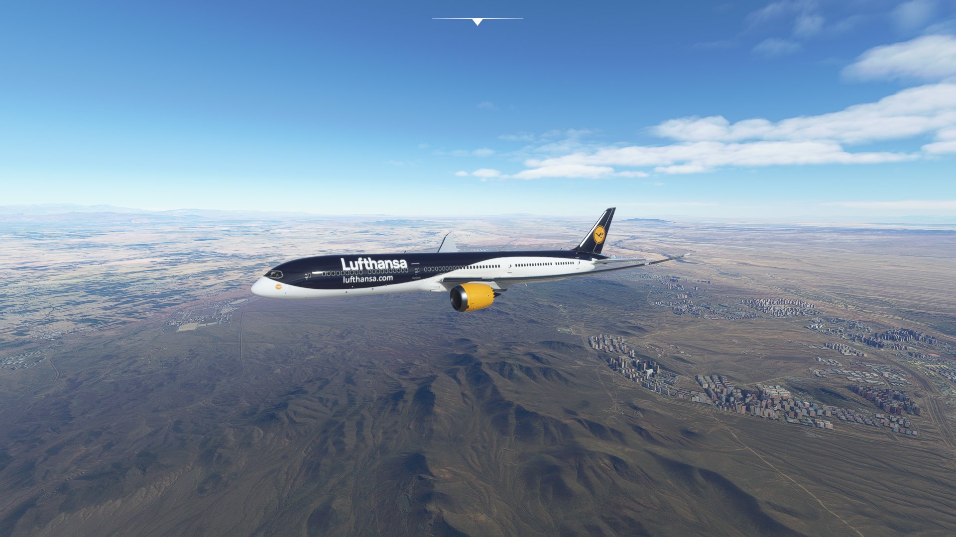 Lufthansa blue/white concept 787 - 4K - Image 1