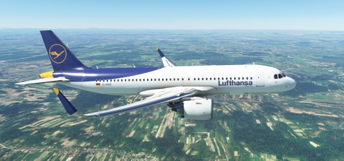Lufthansa Concept | FlyByWire A32NX | 8K