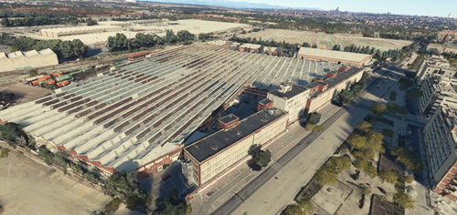 Madrid - PSA Peugeot-Citroën Factory in Villaverde