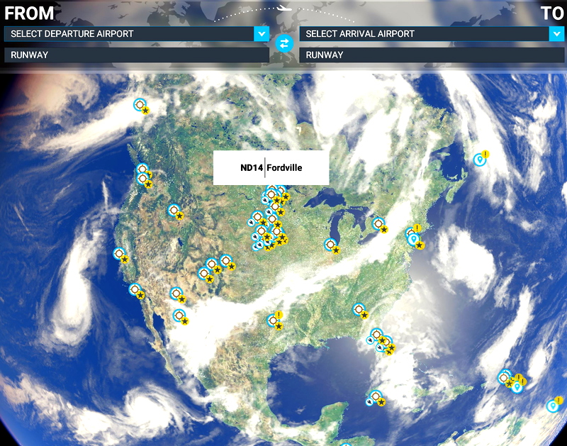 ND14 Fordville, Fordville, North Dakota, USA for Microsoft Flight