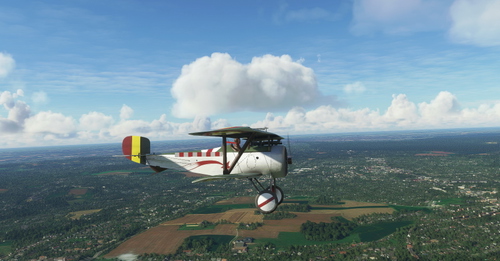 Nieuport 17 Belgian Air Force Escadrille 5 'Comète' Lt Thieffry