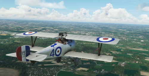 Nieuport 17 RFC Mick Mannock