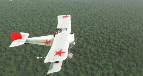 Nieuport 17 Soviet Air Force 13 Squadron Devil's Dozen