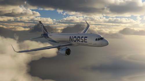 [A32NX] Norse Atlantic Airways - Oseberg Livery 8K ultra