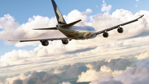 [Not mirrored] B748 Singapore Airlines 50th Anniversary special livery  thumbnail 5