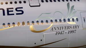 [Not mirrored] B748 Singapore Airlines 50th Anniversary special livery  thumbnail 8