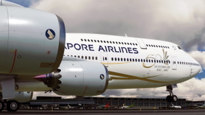 [Not mirrored] B748 Singapore Airlines 50th Anniversary special livery  thumbnail 10