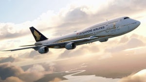 [Not mirrored] B748 Singapore Airlines 50th Anniversary special livery  thumbnail 6