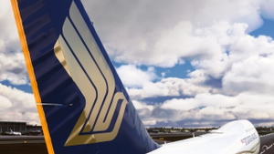[Not mirrored] B748 Singapore Airlines 50th Anniversary special livery  thumbnail 9