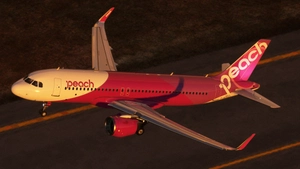 [A32NX] Peach Aviation A320 Neo JA201P 8k thumbnail 4