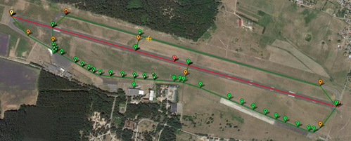 Pilot2ATC Heringsdorf Airport EDAH Taxiways and Gates