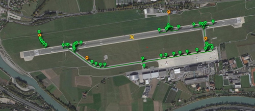 Pilot2ATC Innsbruck Airport LOWI Taxiways and Gates