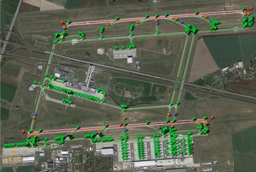 Pilot2ATC Leipzig/Halle Airport EDDP Taxiways and Gates