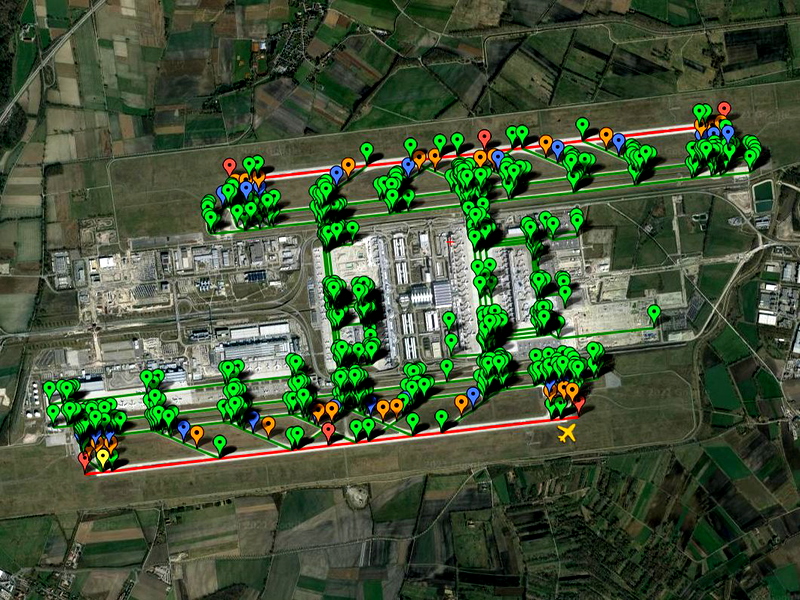 Pilot2ATC Munich EDDM Taxiways and Gates for Microsoft Flight Simulator ...