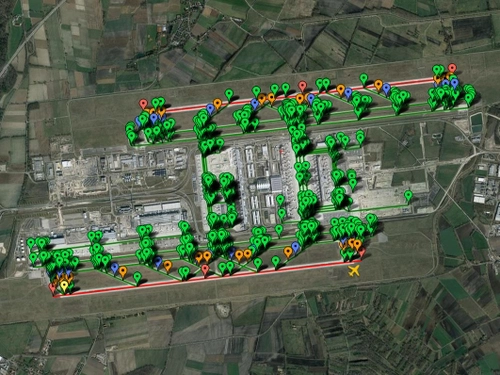Pilot2ATC Munich EDDM Taxiways and Gates