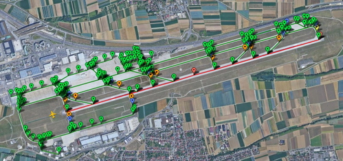 Pilot2ATC Stuttgart Airport EDDS Taxiways and Gates