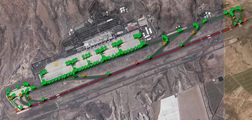Pilot2ATC Tenerife South Airport GCTS Taxiways and Gates