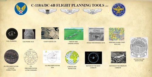 PMDG DC-6 Flight Planning Tools