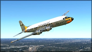PMDG DC-6 USAF 33293 Day Glow colors thumbnail 7
