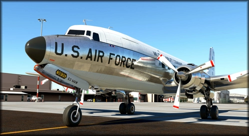 PMDG DC-6 USAF 63rd MAW