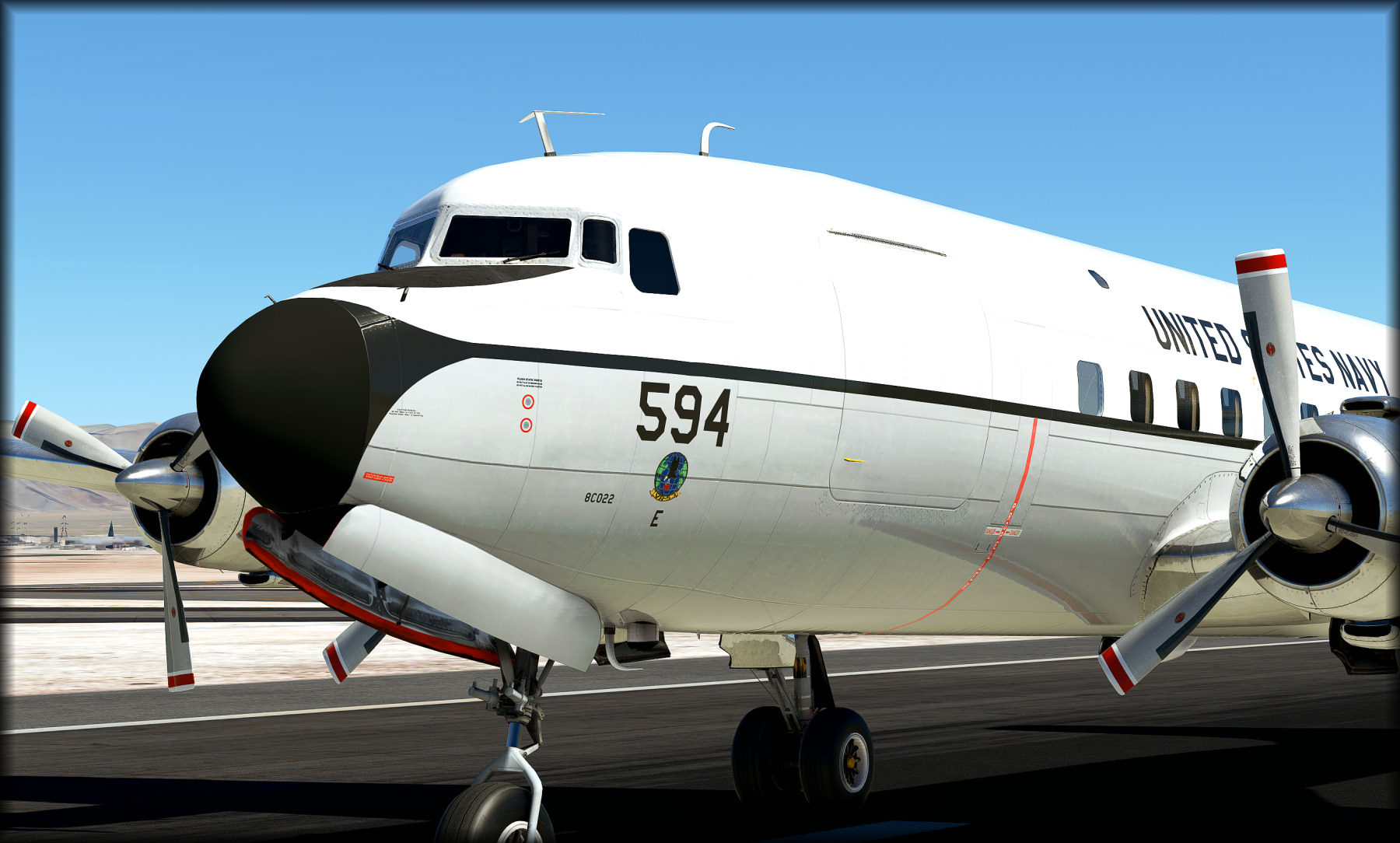 PMDG DC-6A US Navy VR53 (131594) - Image 1
