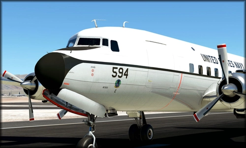 PMDG DC-6A US Navy VR53 (131594)