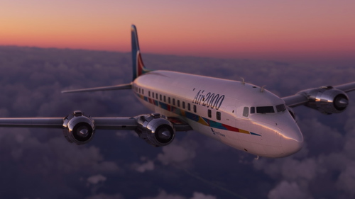 PMDG DC-6B Air 2000 "Tapestry"