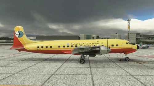 PMDG DC-6B Aviateca-Guatemala