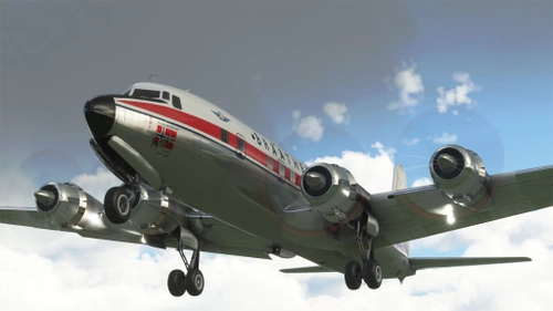 PMDG DC-6B Braathens 2020