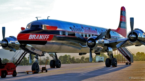 PMDG DC-6 - Braniff International Airways (Early)