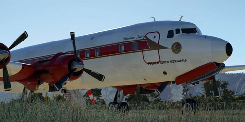 PMDG_DC-6B_Livery-FAM-Presidencial