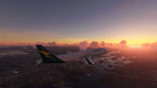 [A32NX] QANTAS 2020 Olympic Green & Gold Livery