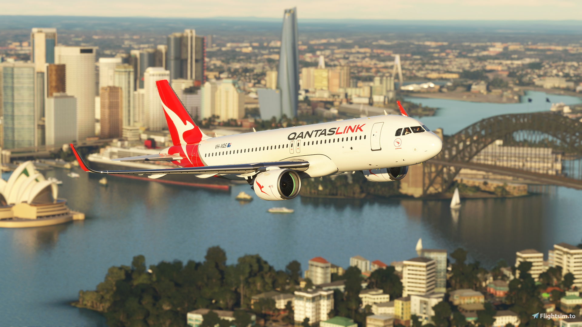 [A32NX] QantasLink VH-VQS Ultra - Image 1