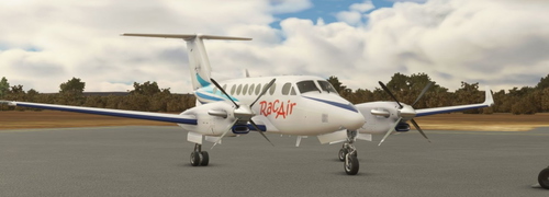 RacAir Livery for Beechcraft KingAir 350i