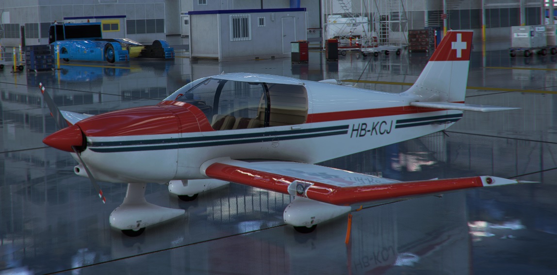 Robin DR400 MFG Langenthal HB-KCJ - Aircraft Liveries for MSFS