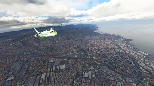 Santa Cruz de Tenerife (GCXO photogrammetry approach and La Laguna), Islas Canarias, Spain