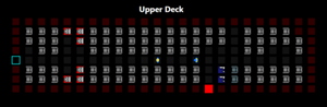 Self Loading Cargo DC-6B Pan-Am Cabin Layout 81 seats thumbnail 5