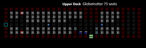 Self Loading Cargo DC-6B Scandinavian Cabin Layout 50, 72 and 75 seats  thumbnail 4