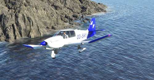Skywings "OO-SKV" and "OO-SKY" Robin DR400
