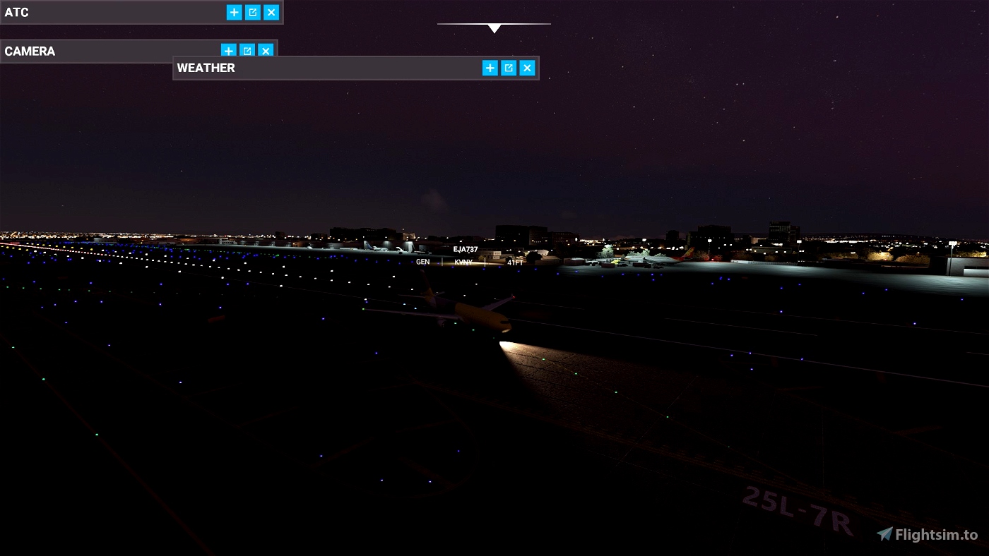 Temporary light fix the Asobo generic AI Microsoft Flight Simulator
