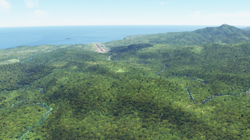 The famous Dominica TDPD Runway 09 Circle to Land